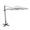 California Umbrella 11' Bronze Aluminum Cantilever Patio Umbrella, Sunbrella Natural 194061337790 - alternate 1